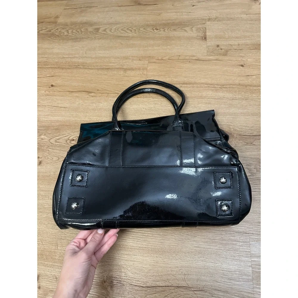 Mulberry Bayswater Black Patent Leather Bag